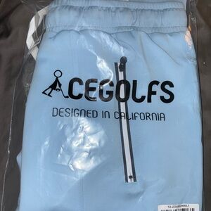 CEGOLFS Light Blue Sports Pants